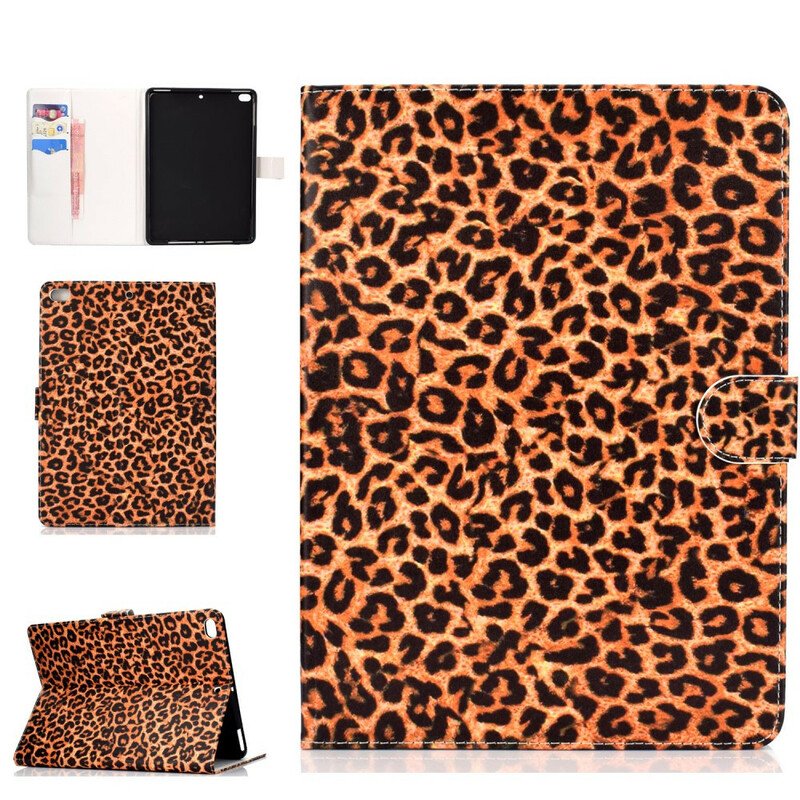 Folio-fodral iPad 10.2" (2020) (2019) Leopard