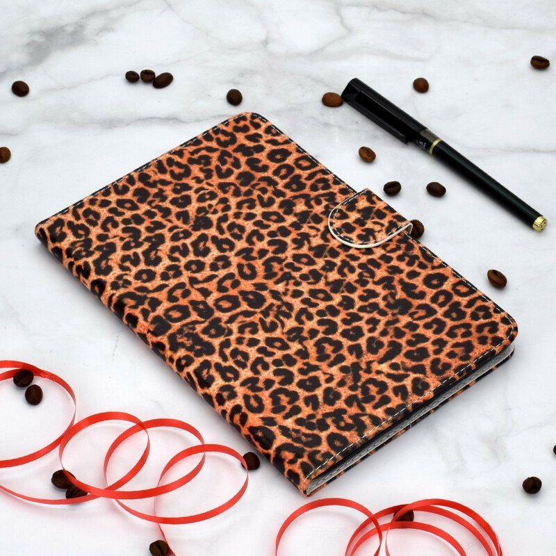 Folio-fodral iPad 10.2" (2020) (2019) Leopard