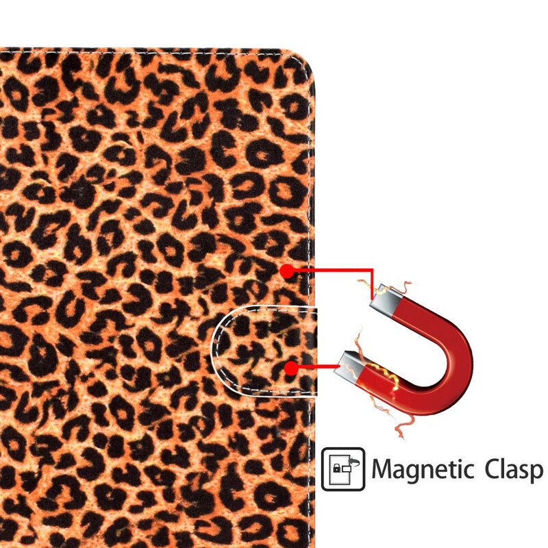 Folio-fodral iPad 10.2" (2020) (2019) Leopard