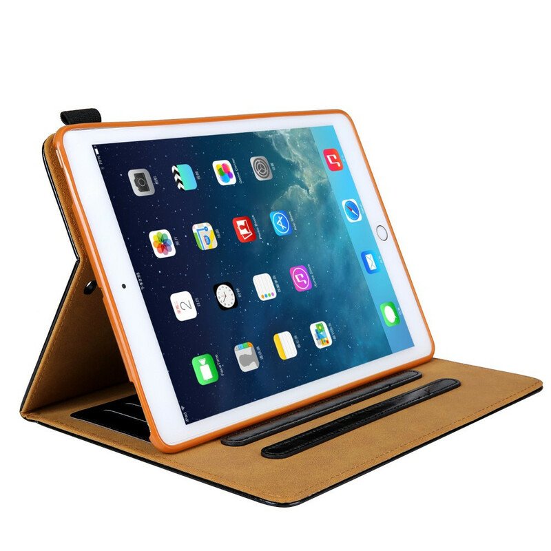 Folio-fodral iPad 10.2" (2020) (2019) Silverlås