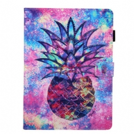 Läderfodral iPad 10.2" (2020) (2019) Funky Ananas