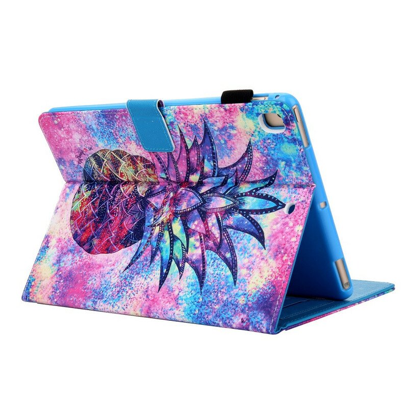 Läderfodral iPad 10.2" (2020) (2019) Funky Ananas