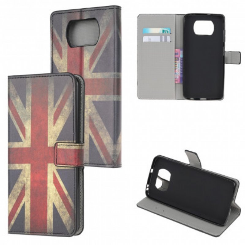 Fodral Poco X3 / X3 Pro / X3 NFC Englands Flagga