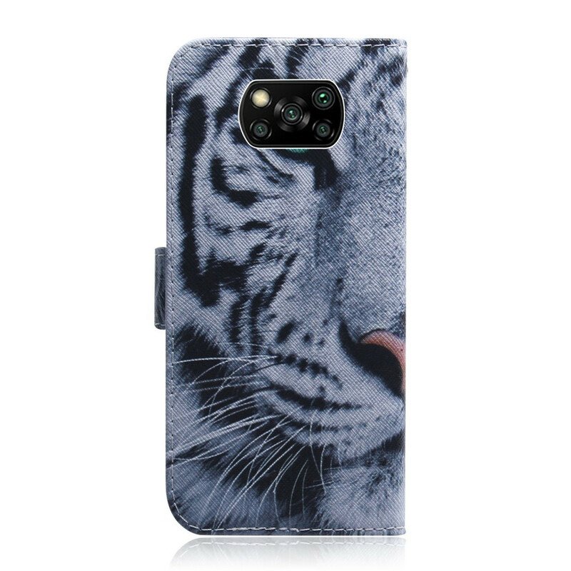 Fodral Poco X3 / X3 Pro / X3 NFC Tiger Face