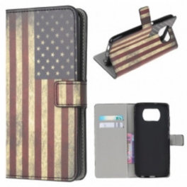 Fodral Poco X3 / X3 Pro / X3 NFC Usa:s Flagga