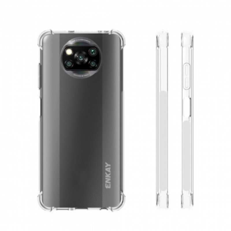 Skal Poco X3 / X3 Pro / X3 NFC Transparent Enkay