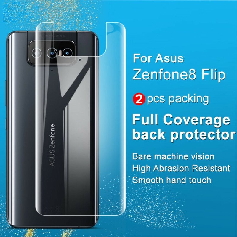 Imak Hydrogel-Skydd För Baksidan Av Azus Zenfone 8 Flip