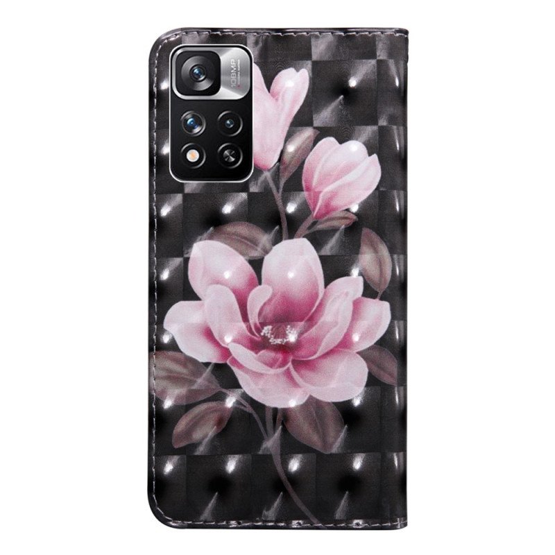 Fodral Xiaomi Redmi Note 11 Pro Plus 5G Blomma Blommor