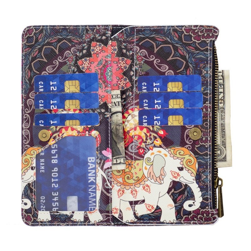 Fodral Xiaomi Redmi Note 11 Pro Plus 5G Elephant Zip-ficka