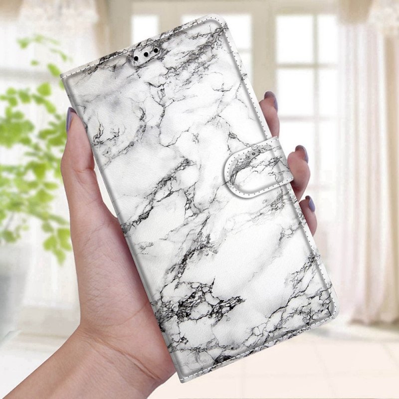 Fodral Xiaomi Redmi Note 11 Pro Plus 5G Med Kedjar Strappy Marble Elegance