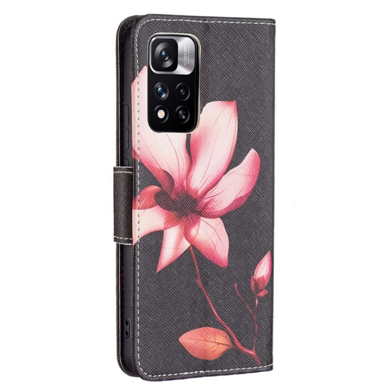 Fodral Xiaomi Redmi Note 11 Pro Plus 5G Rosa Blomma