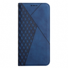 Folio-fodral Xiaomi Redmi Note 11 Pro Plus 5G Läderfodral Lädereffekt 3d-mönster