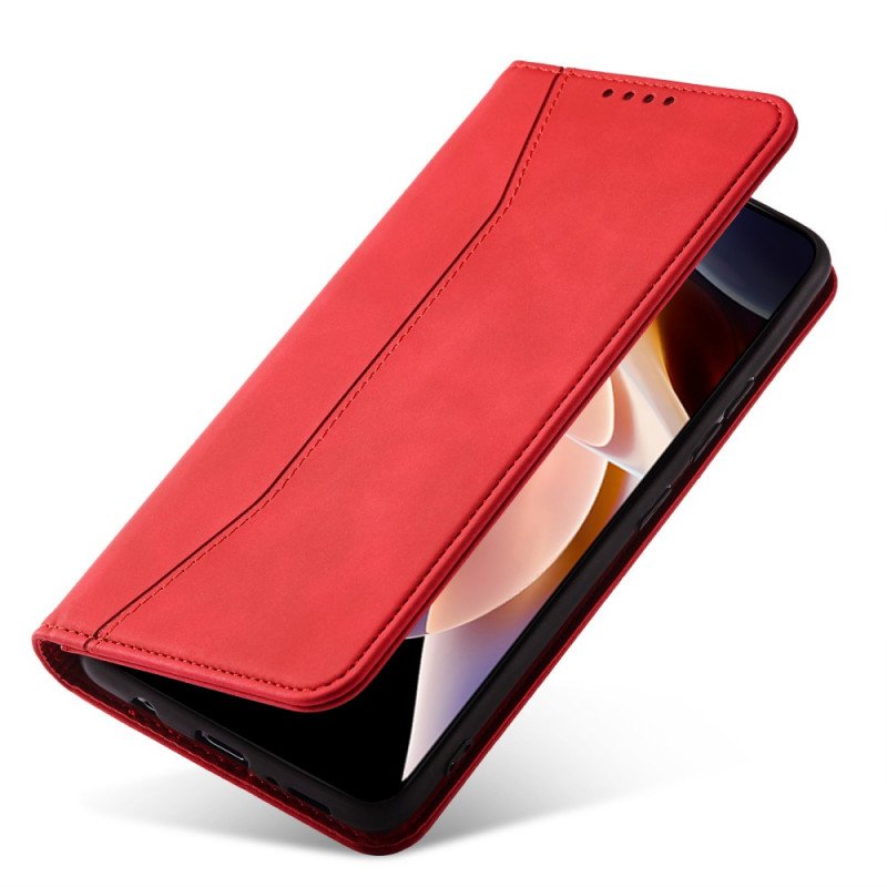 Folio-fodral Xiaomi Redmi Note 11 Pro Plus 5G Läderfodral Sömnad