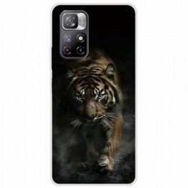 Mobilskal Xiaomi Redmi Note 11 Pro Plus 5G Flexibel Tiger