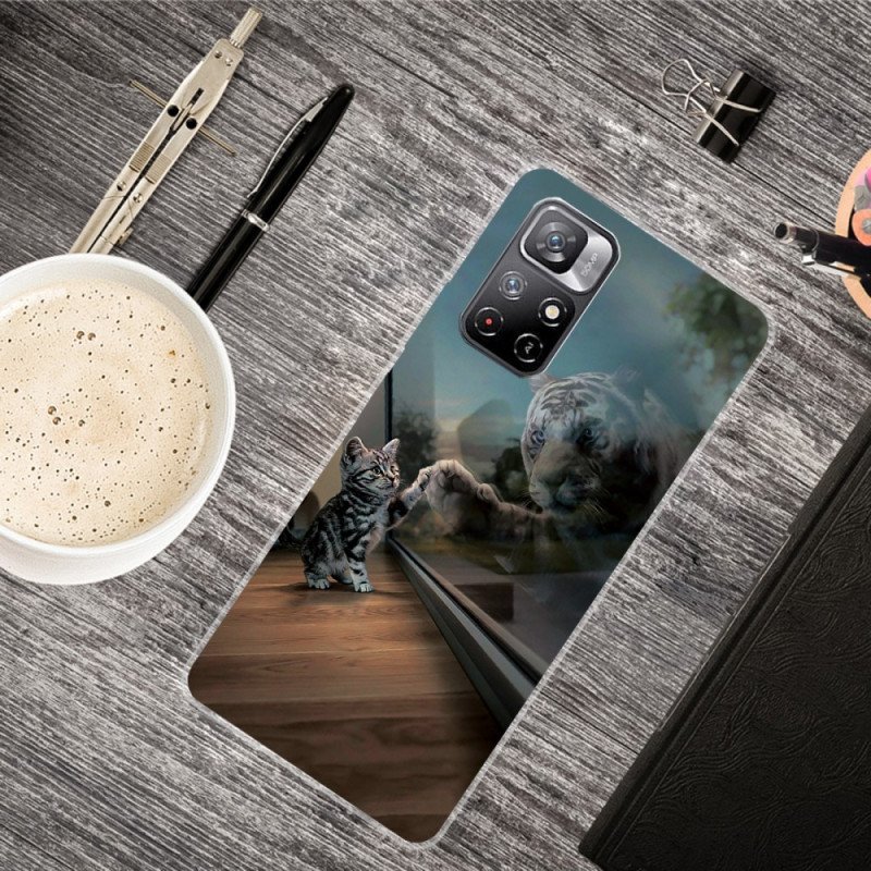 Skal Xiaomi Redmi Note 11 Pro Plus 5G Feline Dream Silikon