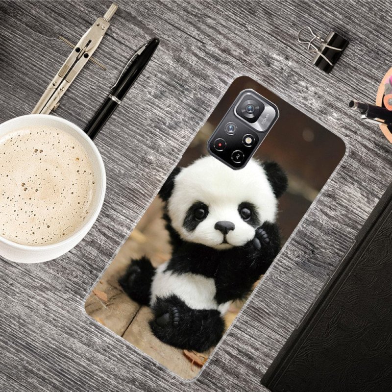 Skal Xiaomi Redmi Note 11 Pro Plus 5G Flexibel Panda