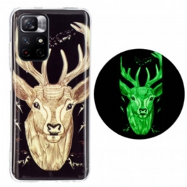 Skal Xiaomi Redmi Note 11 Pro Plus 5G Fluorescerande Majestic Deer