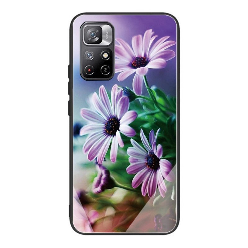 Skal Xiaomi Redmi Note 11 Pro Plus 5G Härdat Glas Blommor