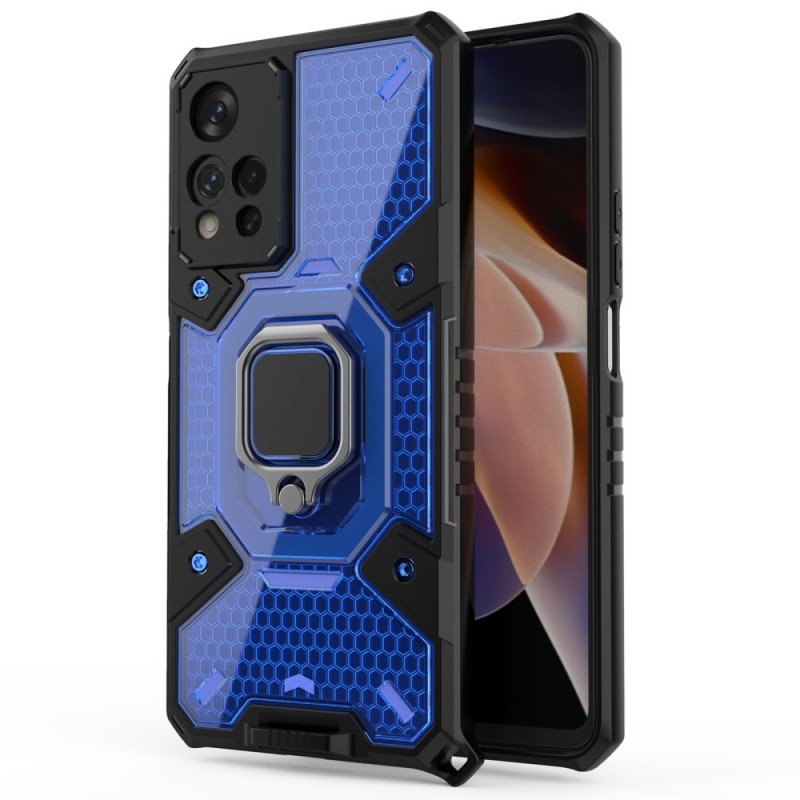 Skal Xiaomi Redmi Note 11 Pro Plus 5G Honeycomb Med Ring