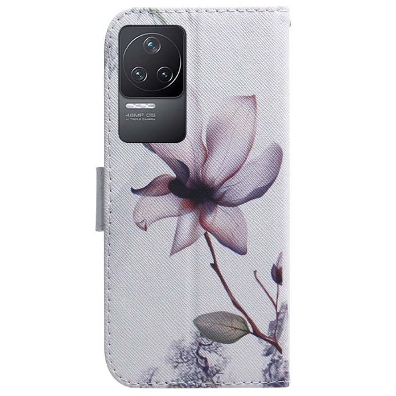 Fodral Poco F4 Pink Flower Panda