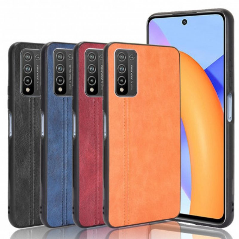 Skal Honor 10X Lite Couture Lädereffekt