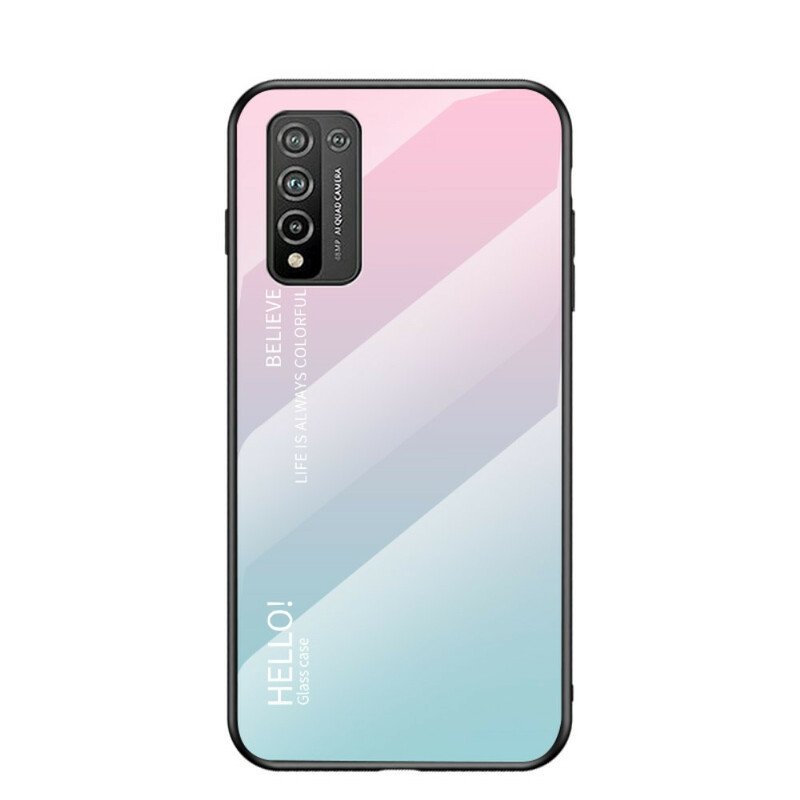 Skal Honor 10X Lite Härdat Glas Hej