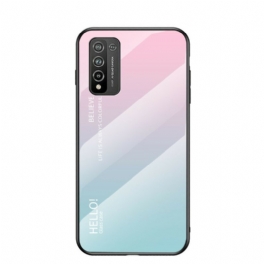 Skal Honor 10X Lite Härdat Glas Hej