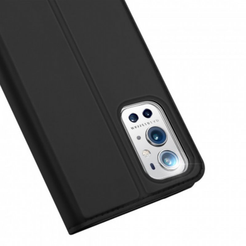 Folio-fodral OnePlus 9 Pro Läderfodral Skin Pro Dux Ducis