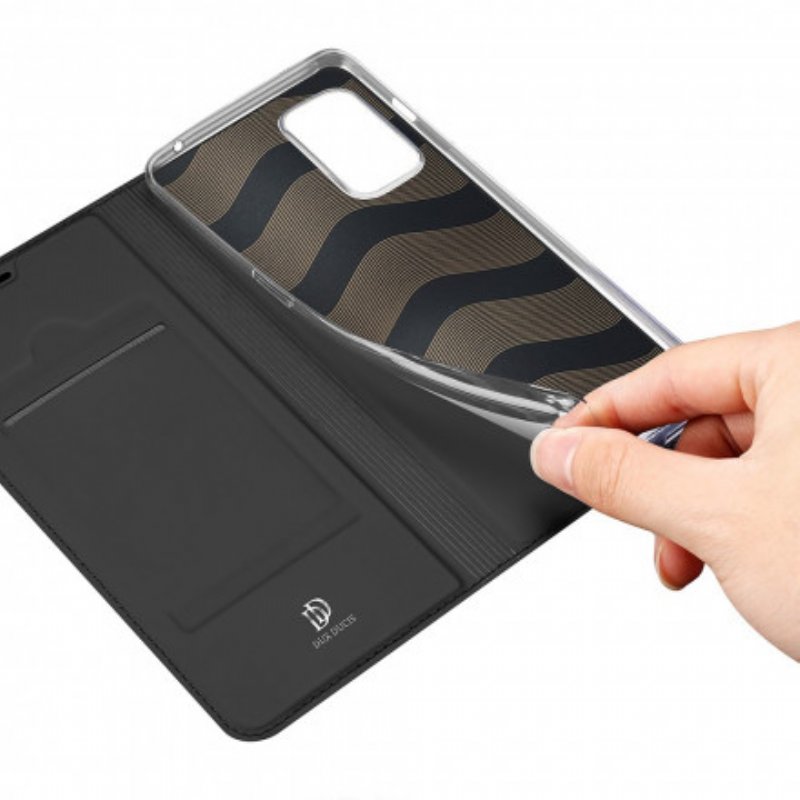 Folio-fodral OnePlus 9 Pro Läderfodral Skin Pro Dux Ducis