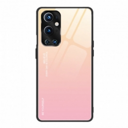 Mobilskal OnePlus 9 Pro Härdat Glas Var Dig Själv