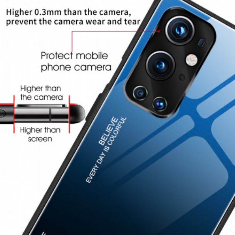 Mobilskal OnePlus 9 Pro Härdat Glas Var Dig Själv