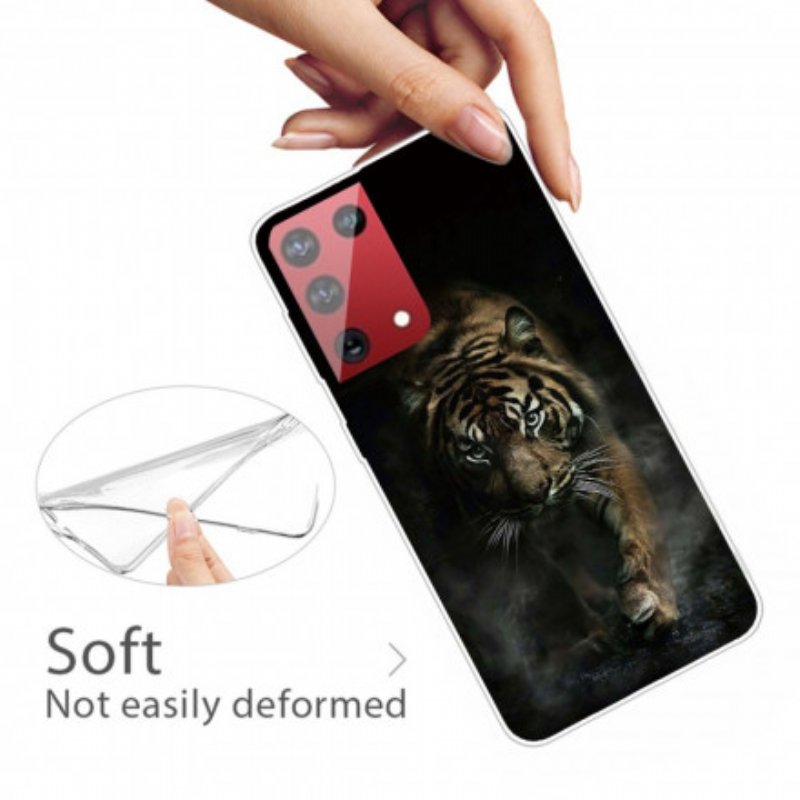 Skal OnePlus 9 Pro Flexibel Tiger