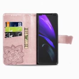 Folio-fodral Samsung Galaxy Z Fold 4 Jätte Fjäril