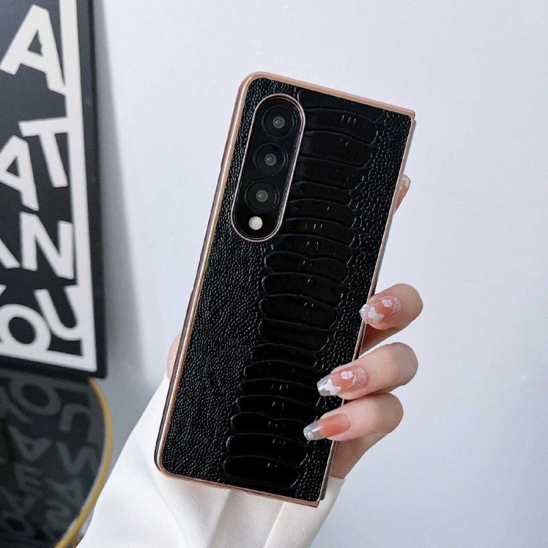 Mobilskal Samsung Galaxy Z Fold 4 Croco Line