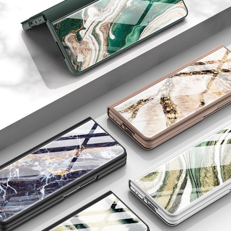 Mobilskal Samsung Galaxy Z Fold 4 Gkk Marble Waves