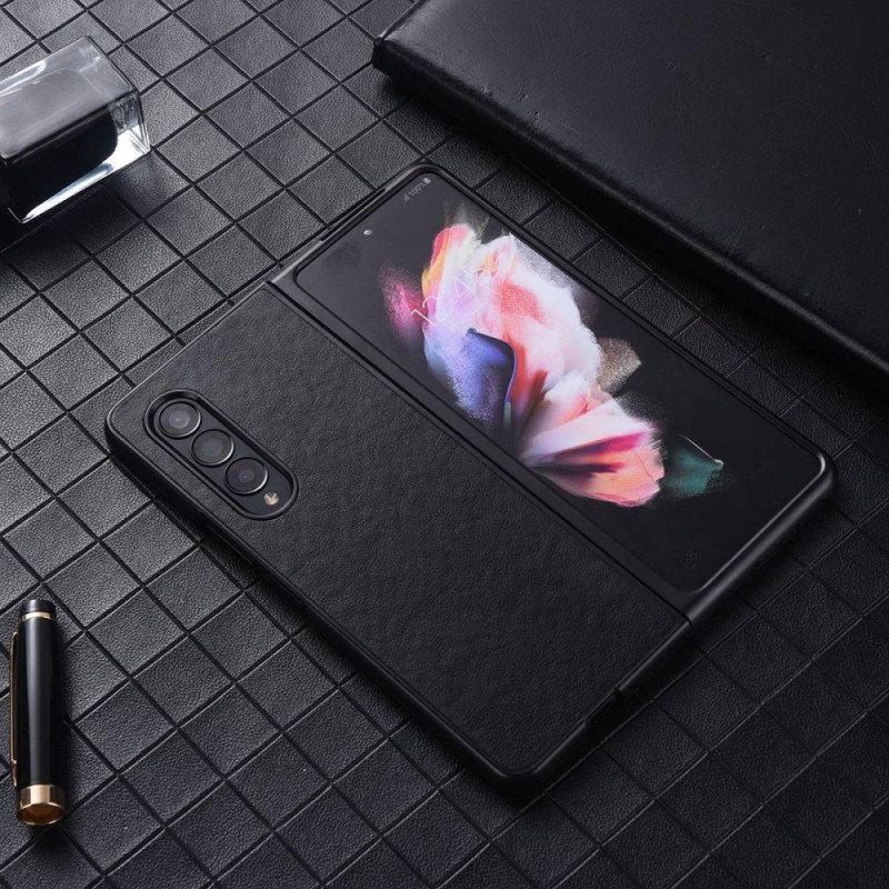 Mobilskal Samsung Galaxy Z Fold 4 Nylonkonsistens I Konstläder