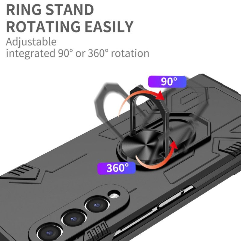 Skal Samsung Galaxy Z Fold 4 Bi-material Och Roterande Ring