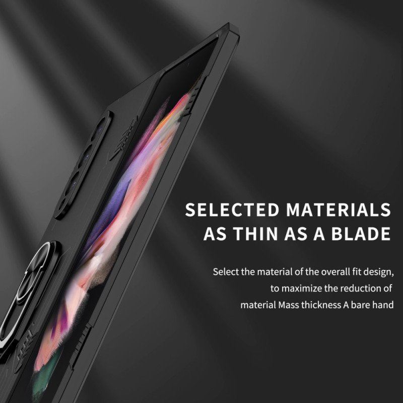 Skal Samsung Galaxy Z Fold 4 Bi-material Och Roterande Ring