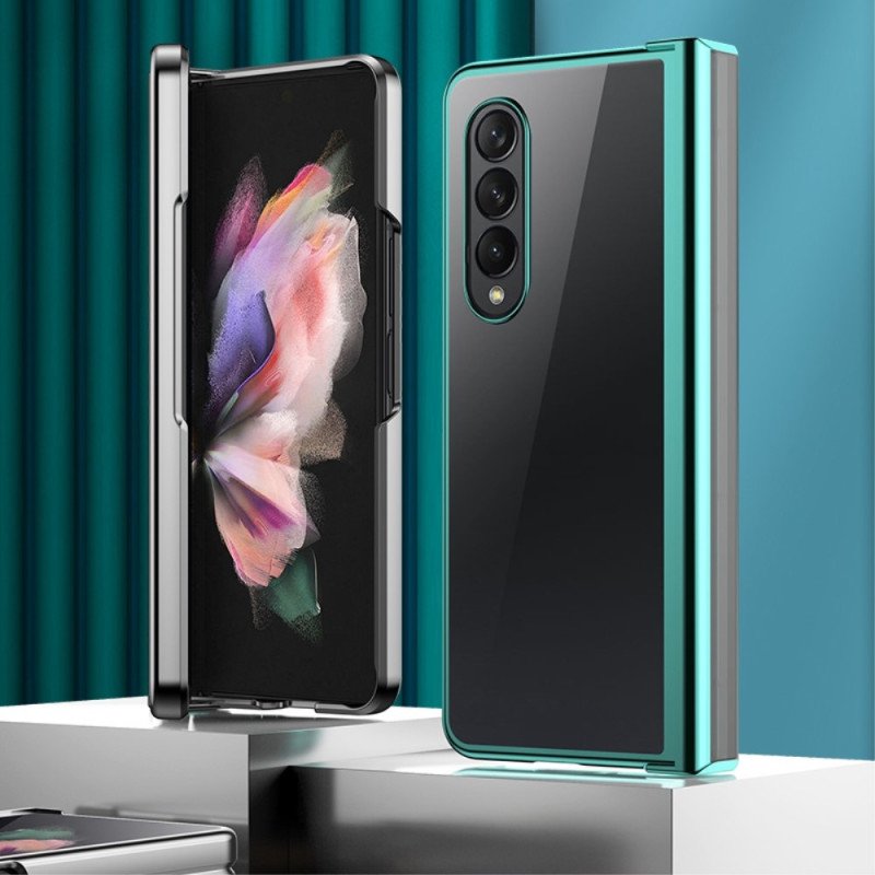 Skal Samsung Galaxy Z Fold 4 Klart Metalliskt Gångjärn