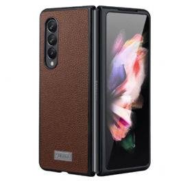 Skal Samsung Galaxy Z Fold 4 Sulada Litchi Konstläder