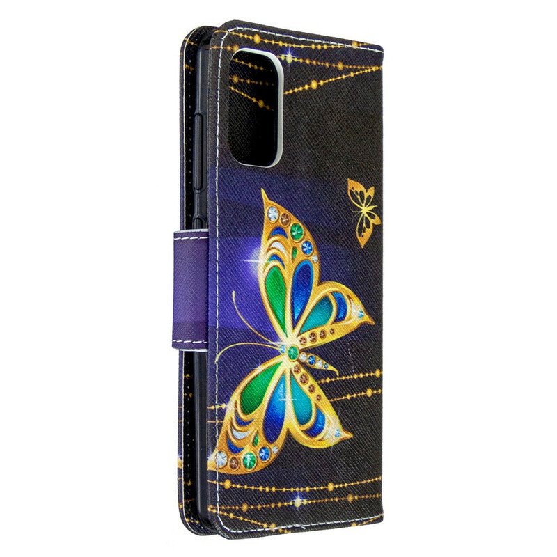 Fodral Samsung Galaxy A41 Butterflies Kings