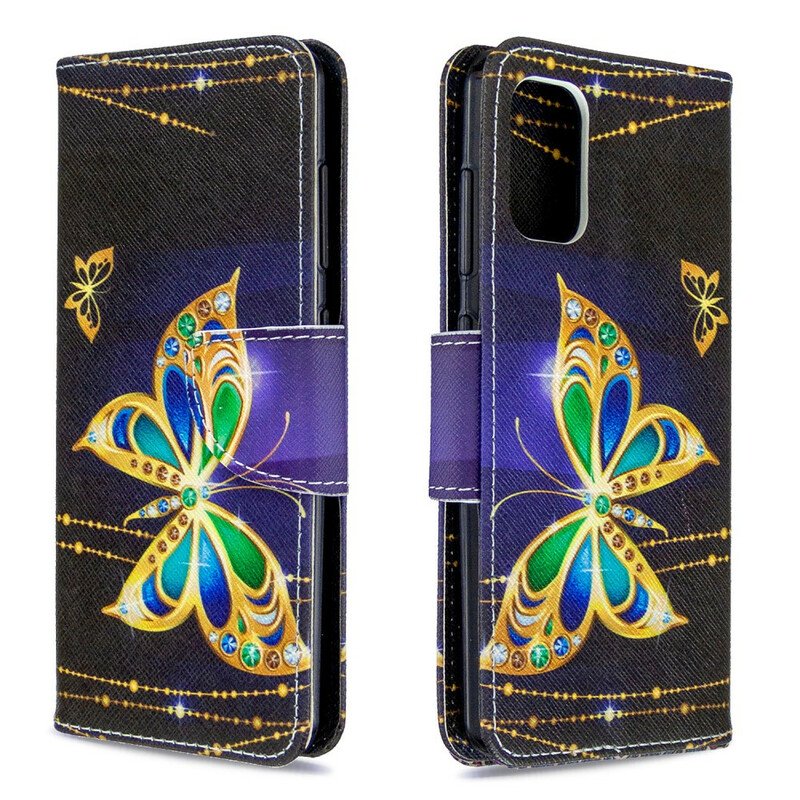 Fodral Samsung Galaxy A41 Butterflies Kings