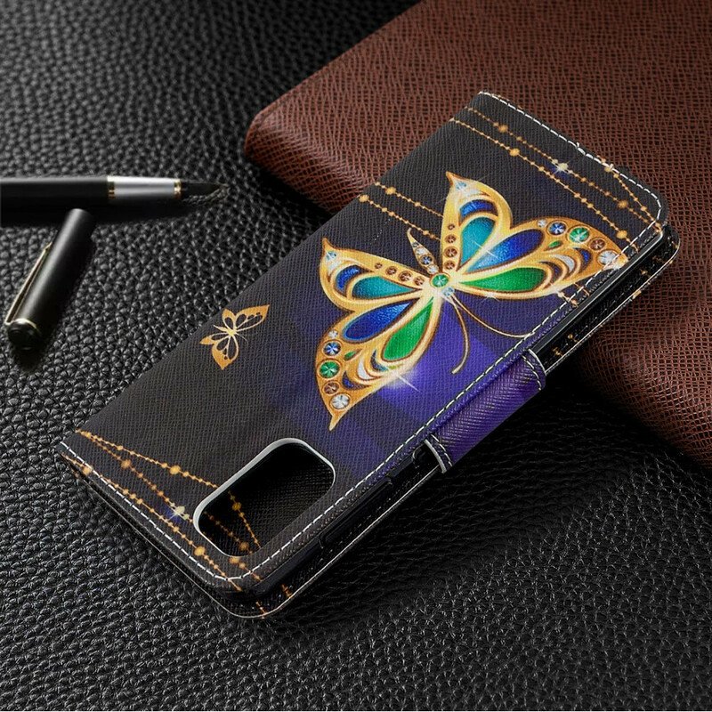 Fodral Samsung Galaxy A41 Butterflies Kings