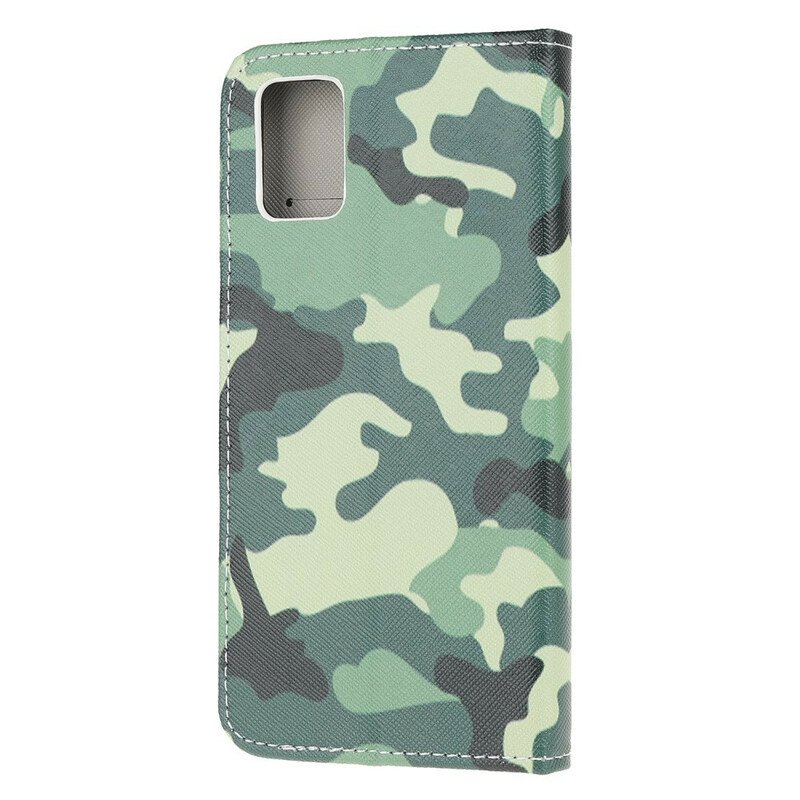 Fodral Samsung Galaxy A41 Militärt Kamouflage