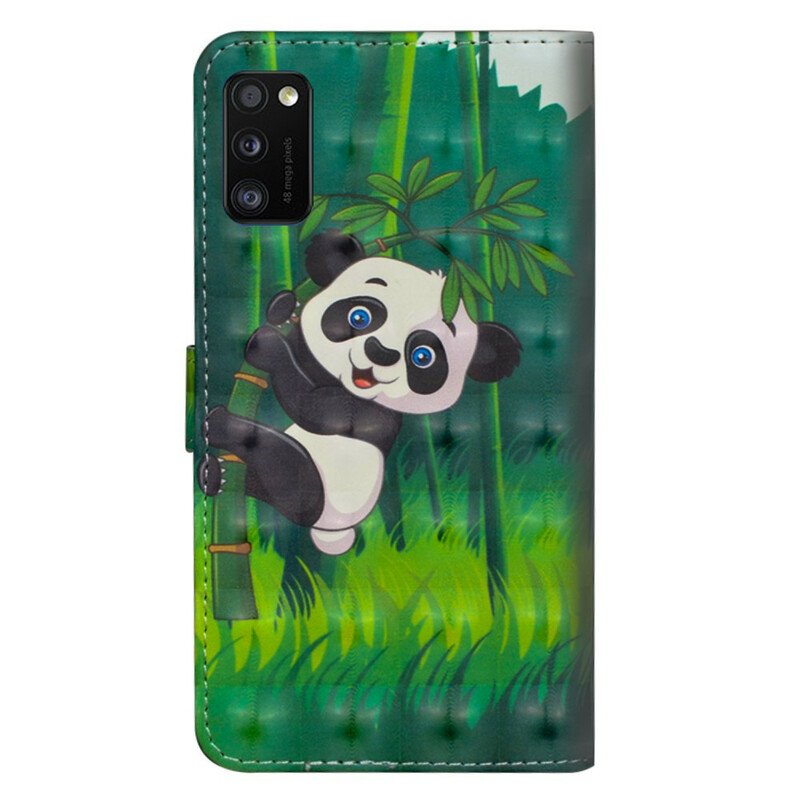 Fodral Samsung Galaxy A41 Panda Och Bambu