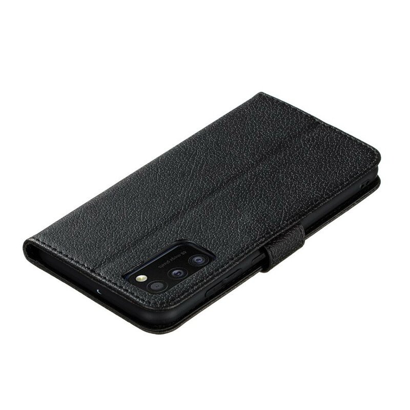 Läderfodral Samsung Galaxy A41 Faux Leather Lev Din Dröm