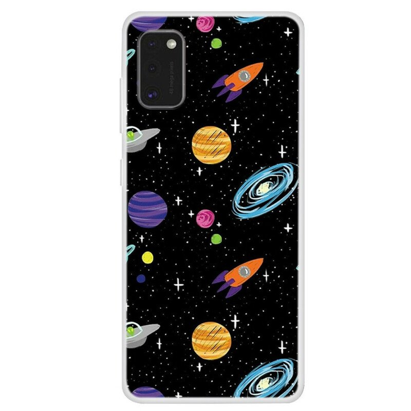 Mobilskal Samsung Galaxy A41 Planet Galaxy