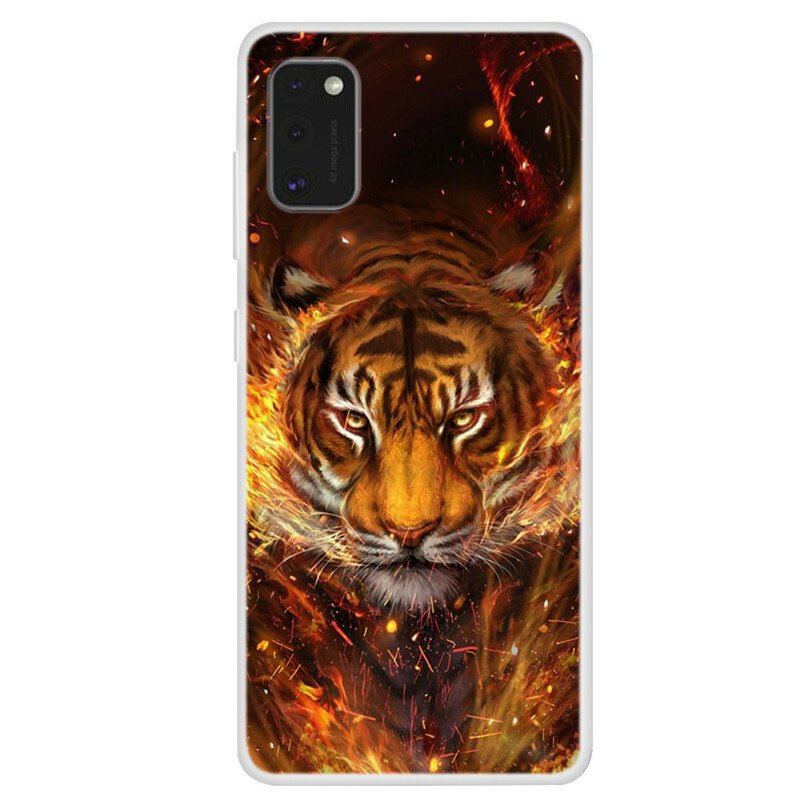 Skal Samsung Galaxy A41 Eld Tiger