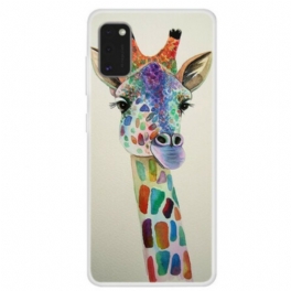 Skal Samsung Galaxy A41 Färgglad Giraff