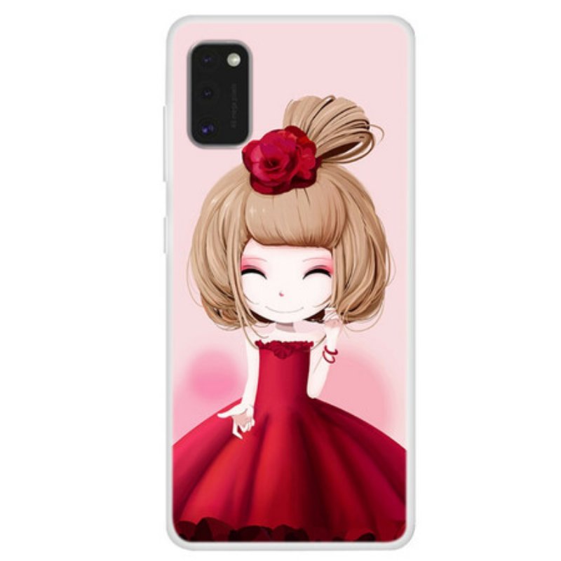 Skal Samsung Galaxy A41 Manga Lady